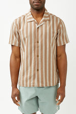 Latte Vacation Stripe Shirt