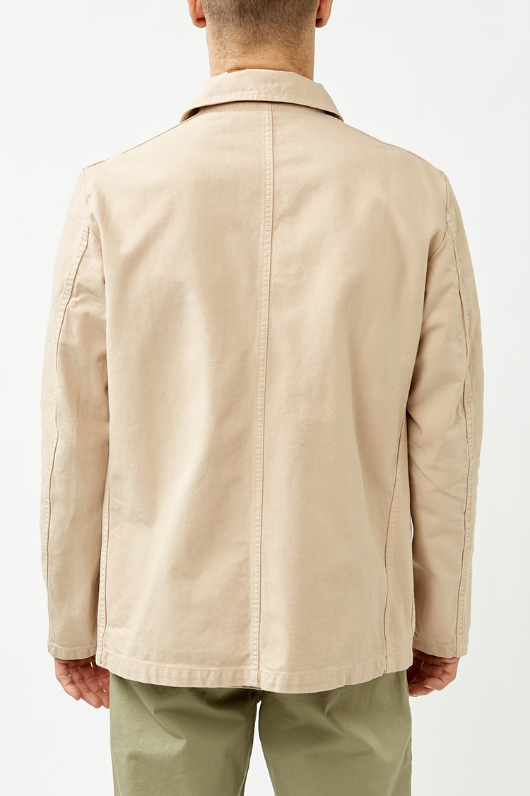 Chalk Weaved Twill Jacket