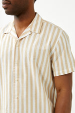 Kelp Regular Linen Resort Shirt