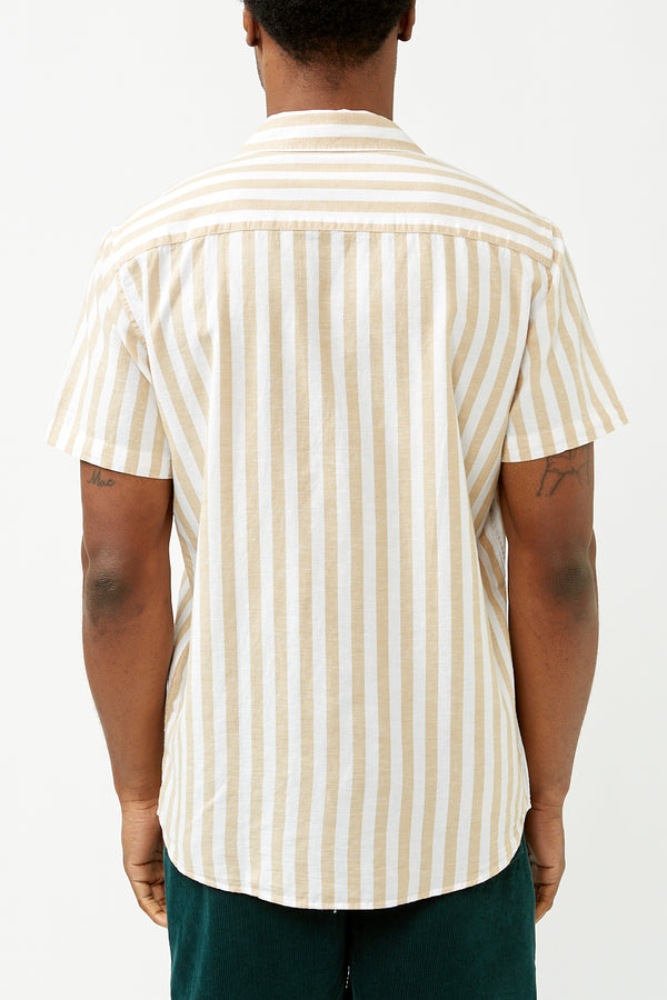 Kelp Regular Linen Resort Shirt