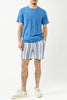 Blue Stripe Jabari Shorts
