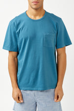 Aegean Blue Garment Dye T-Shirt