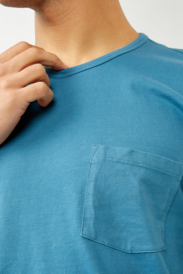 Aegean Blue Garment Dye T-Shirt