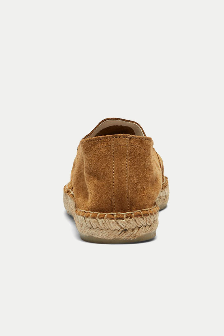 Cognac Ajo Suede Espadrille