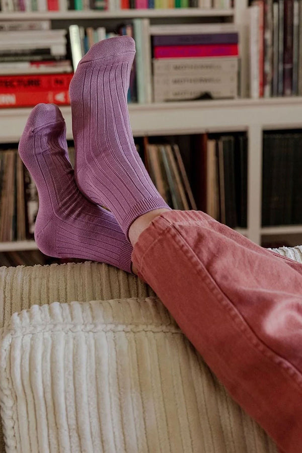Orchid Her Socks