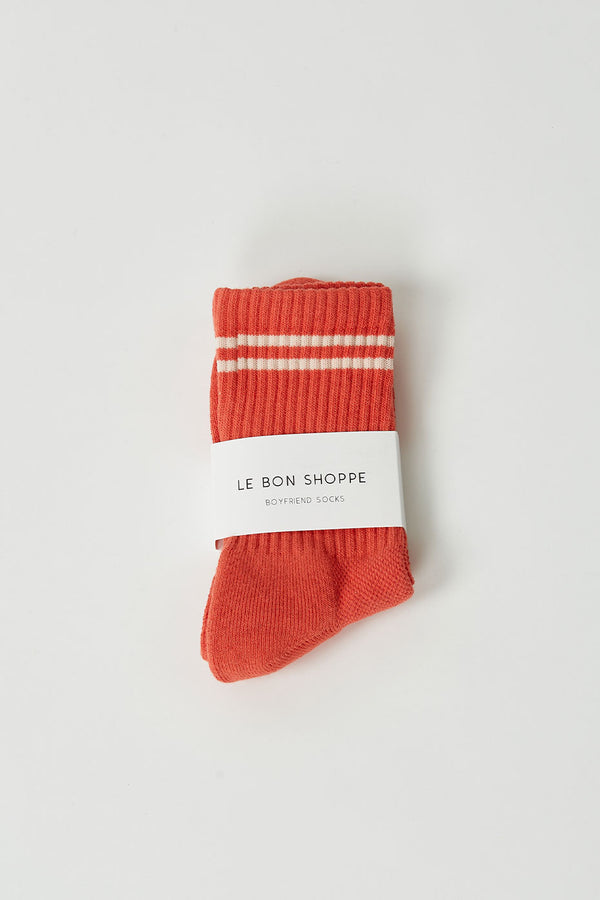 Coral Boyfriend Socks