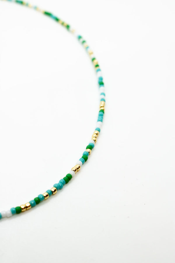 High Grade Mexican Turquoise Beaded Necklace  Turquoise Layering Neck –  Jitterbug and the Bead