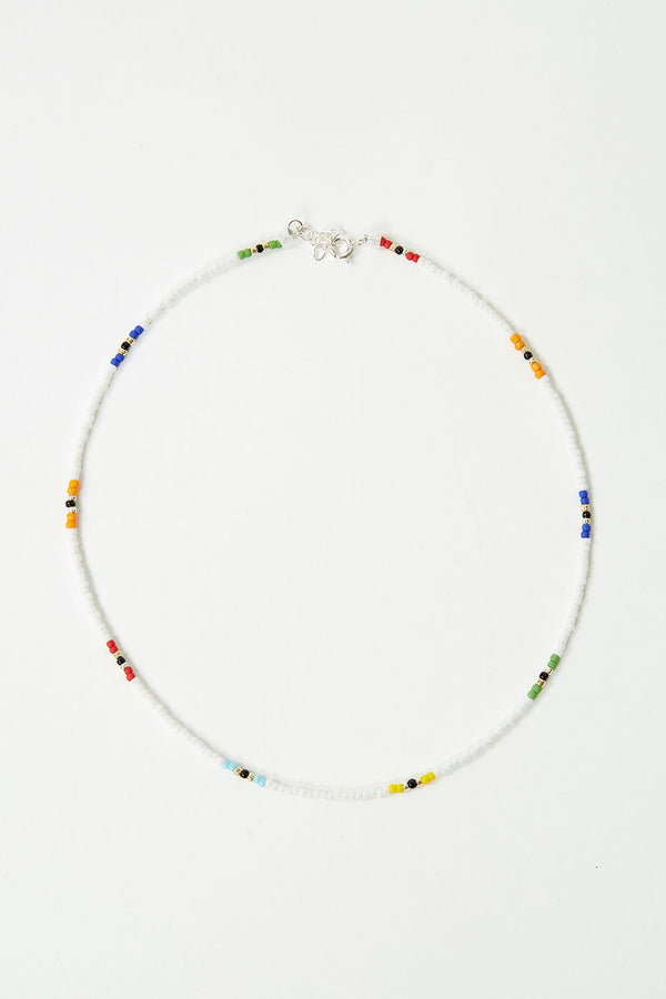 Multi Coloured Beaded Necklace