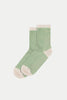 Vibrant Green Rib Socks - 2 pack