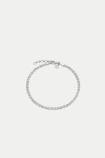 Silver Infinity Chain Barcelet