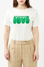 White Yes Love T-Shirt