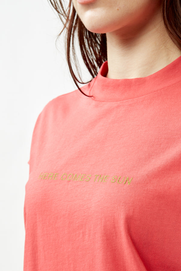 Pink Here Comes The Sun T-Shirt