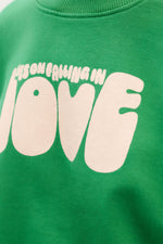 Green Yes Love Sweatshirt