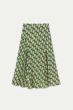 Green Daisy Amelie Skirt