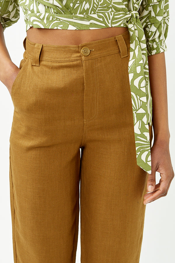 Khaki Yao Pants