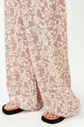 Rhythm Chocolate Drifter Floral Pant 