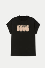 Black Yes Love T-Shirt