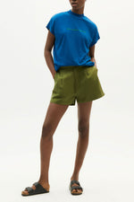 Forest Green Hemp Narciso Shorts