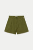 Forest Green Hemp Narciso Shorts