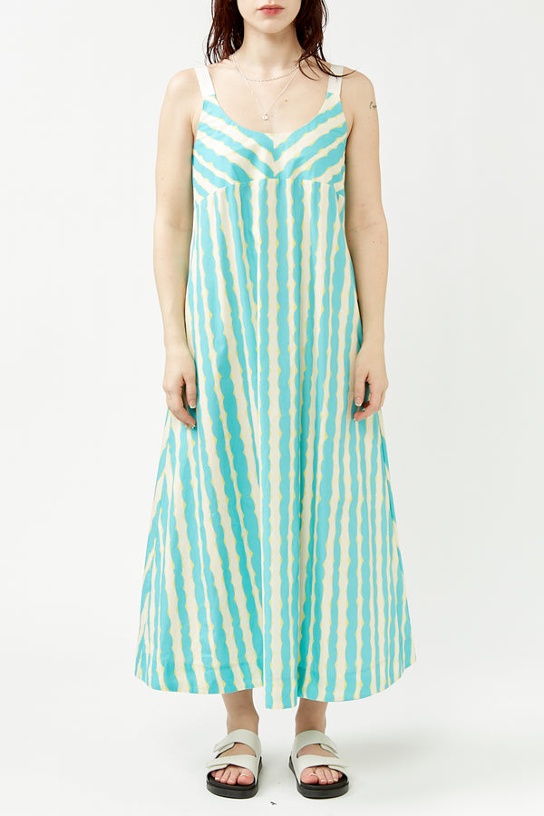 Turchese stripe Dress