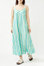 Turchese stripe Dress