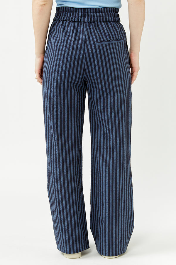 Blue Stripe Scarlet Pants – Aida Shoreditch
