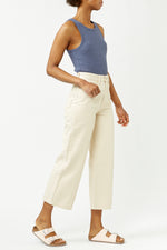 Holo Non-Dyed Elisabeth Cropped Jeans