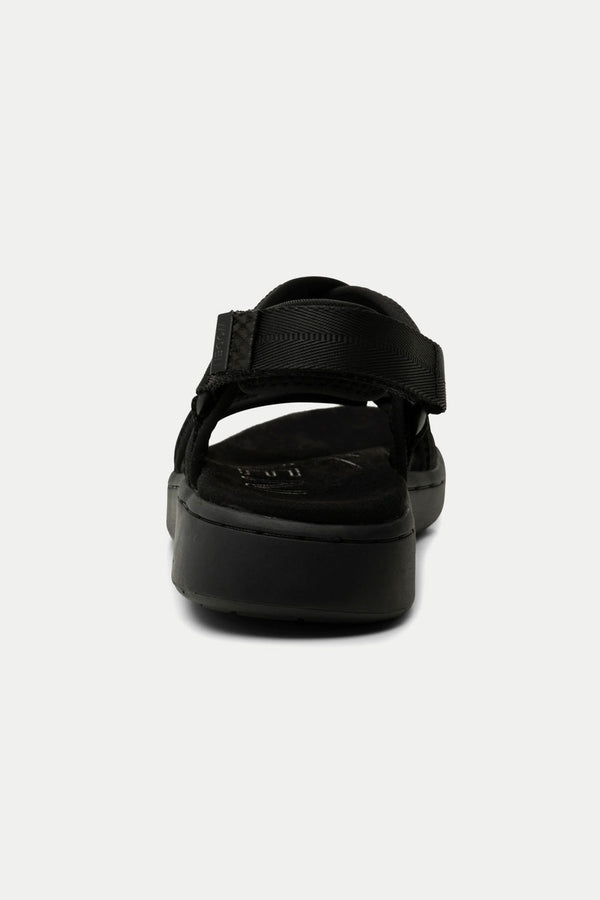 Black Line Cross Sandal