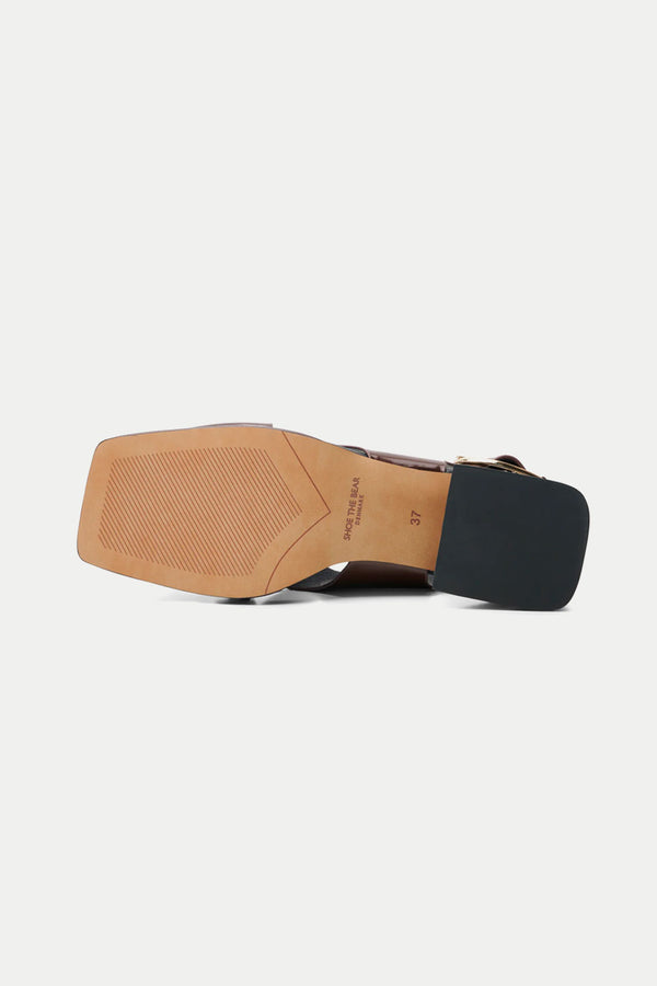 Brown Colette Slingback Sandal