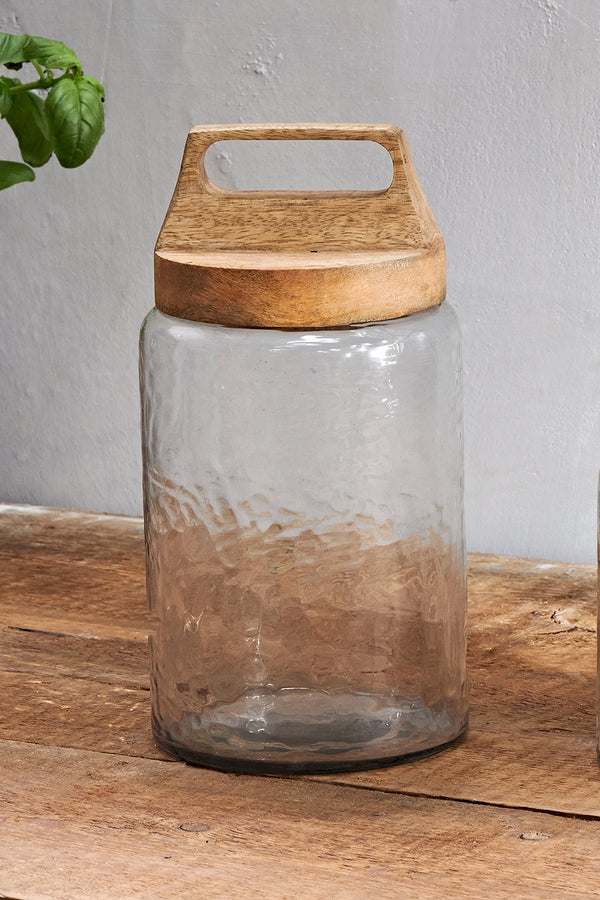 Kitto Clear Storage Jar Large