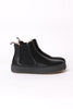 Black Wiseflex Leather Chelsea Boot