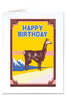 Happy Birthday Llama Card