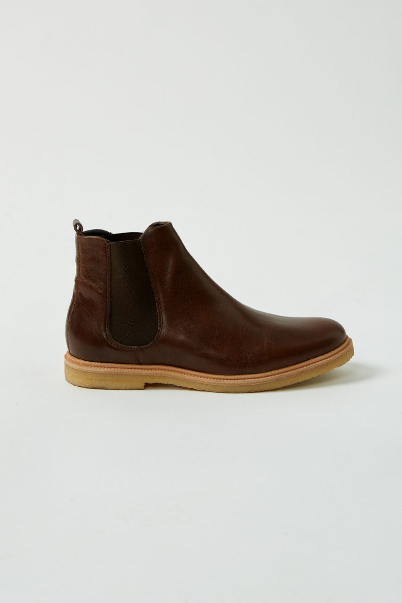 Brown Cast Chelsea Boot