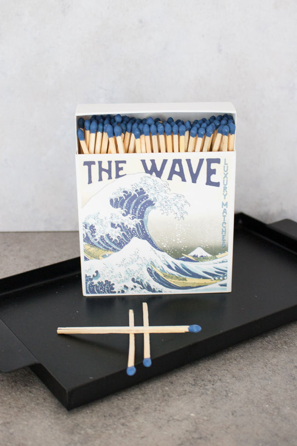 Hokusai 'The Wave' Luxury Matches