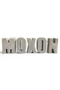 Moxon Concrete Letter F