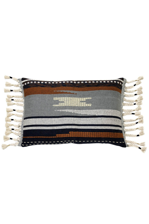 HK Living Aztec Multicoloured Cushion W/Tassels (50 x 70)