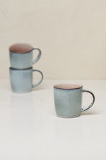 Nkuku Dusky Pink Bao Ceramic Handled Mug
