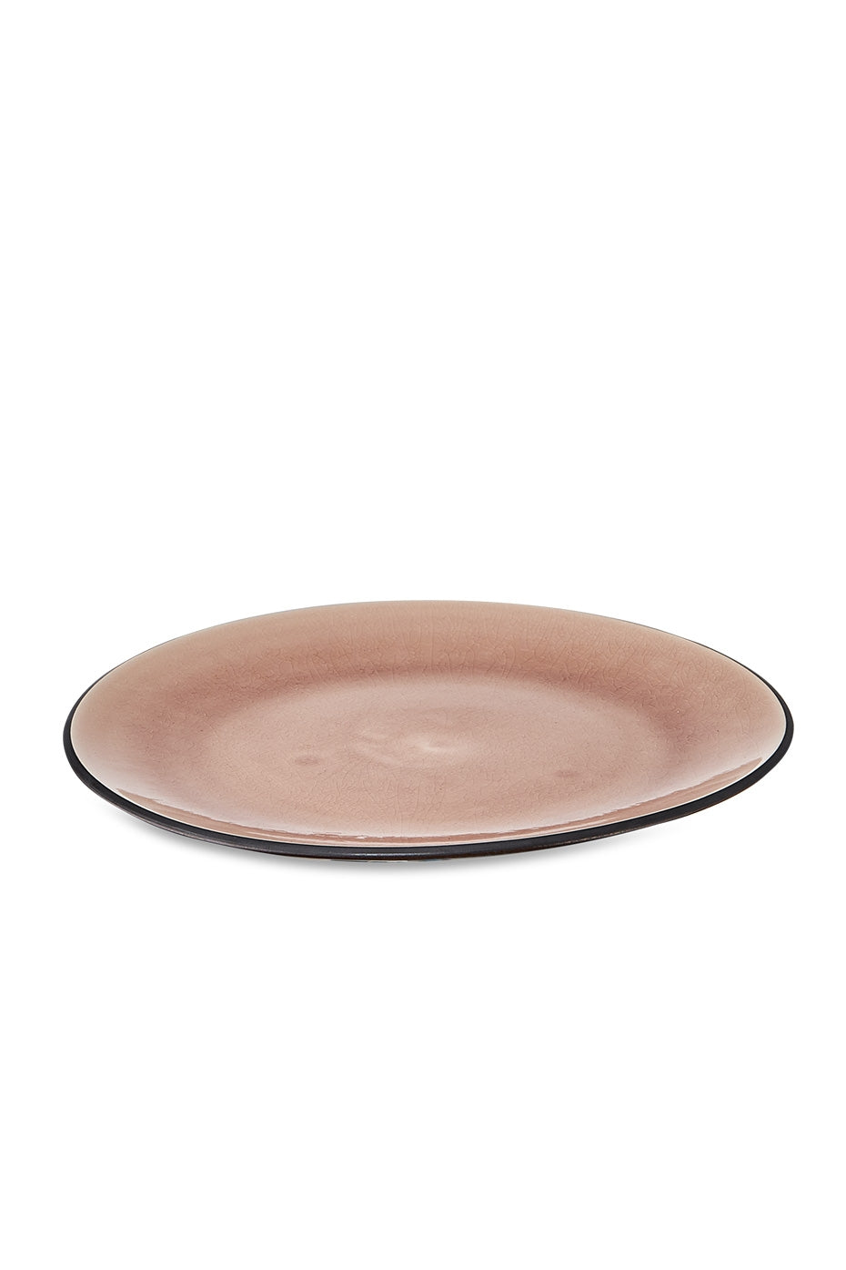 Nkuku Dusky Pink Bao Ceramic Dinner Plate
