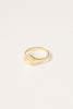 Gold Molten Signet Ring