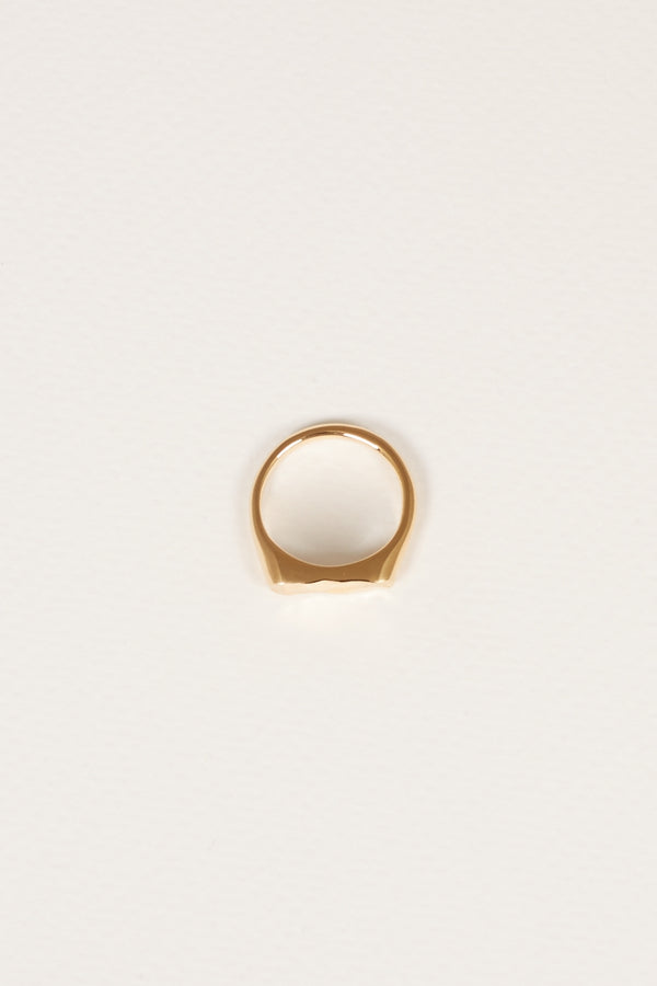 Gold Plated Molten Top Ring