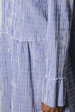 Mads Norgaard Blue/White Dupina Dress