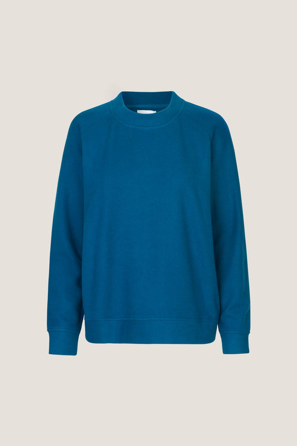 Samsoe Samsoe Blue Opal 3164 Apo O-Neck Sweater