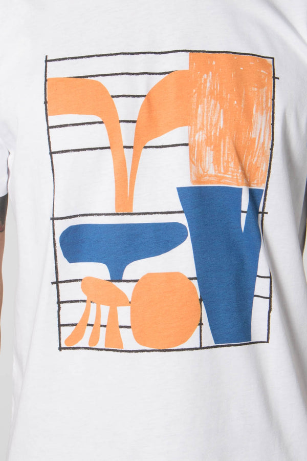 Outland White, Orange, Blue Zoran #1 T-Shirt