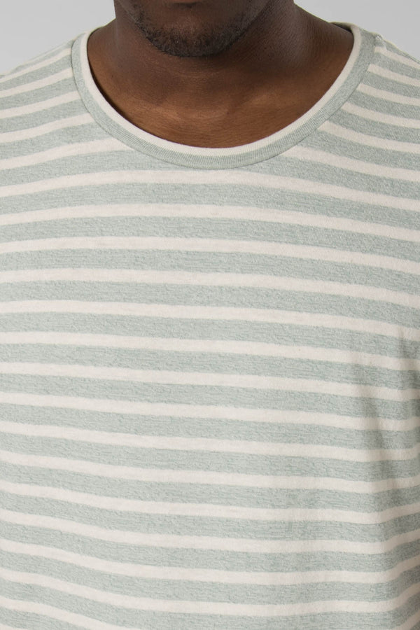 Samsoe Samsoe Surf Blue Stripe Broby T-Shirt