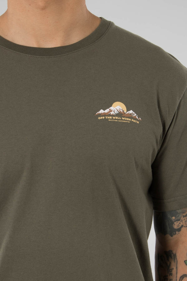 Rhythm Olive Highlands T-Shirt