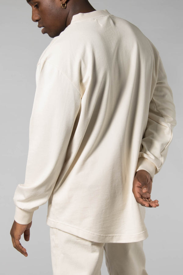 Outland Off White Home Long Sleeved T-Shirt