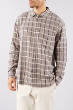 Grey Blanket Herringbone Shirt