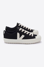 Black Nova Canvas Trainer Womens