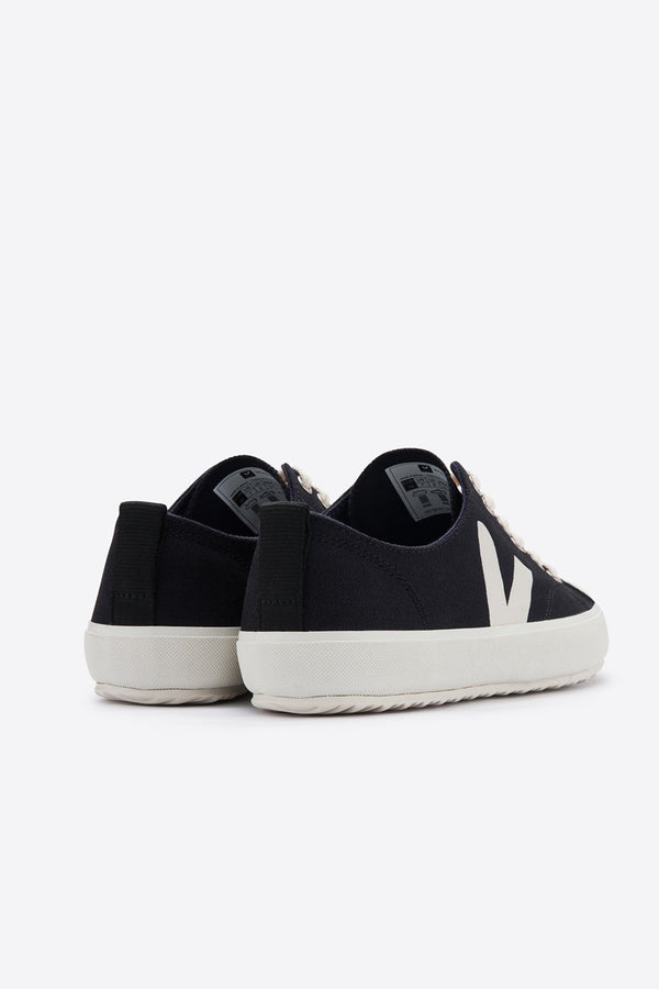 Black Nova Canvas Trainer Womens