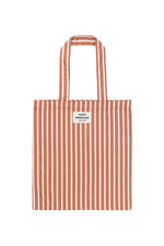 Apricot White Stripe Canvas Twill Atoma Bag